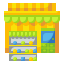 Grocery store icon 64x64