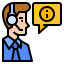 Customer support icon 64x64