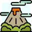Volcano icon 64x64