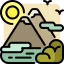 Mountains icon 64x64