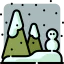 Snowing icon 64x64