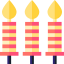 Candles icon 64x64