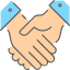 Handshake icon 64x64