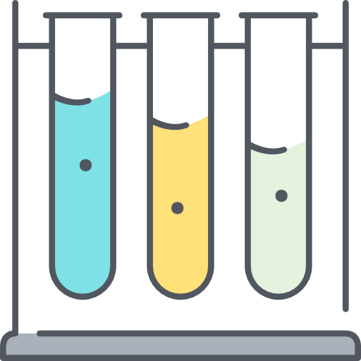 Test tubes icon
