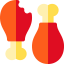 Chicken leg icon 64x64