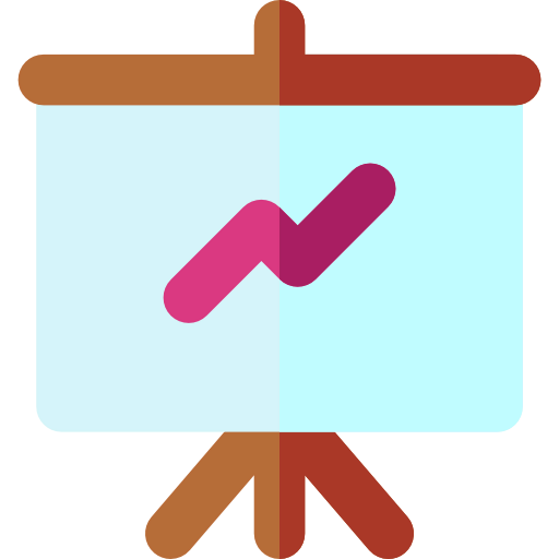 Line chart icon