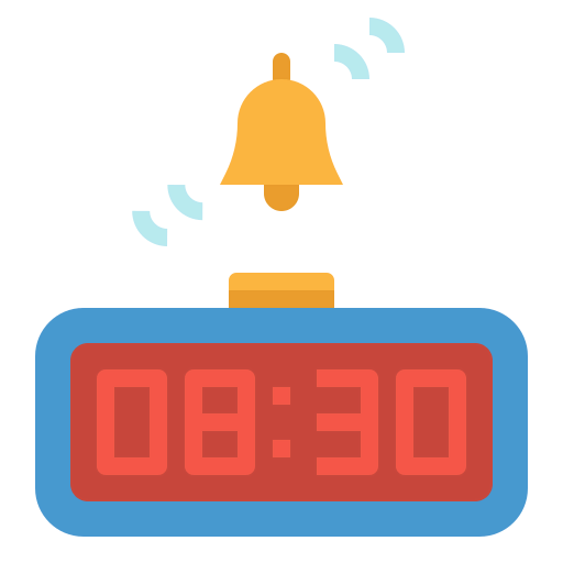 Digital clock icon