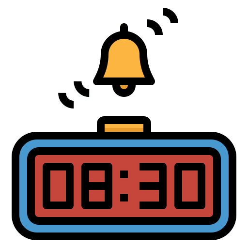Digital clock icon