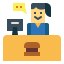 Cashier icon 64x64