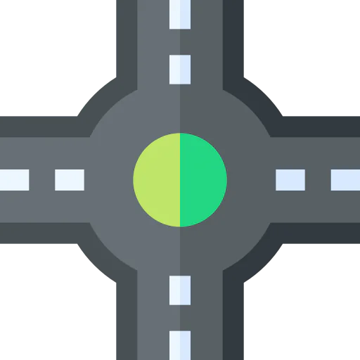 Roundabout icon