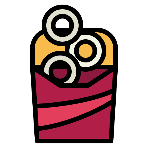 Onion ring icon