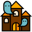 Haunted house icon 64x64