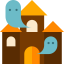 Haunted house icon 64x64