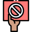 No racism icon 64x64
