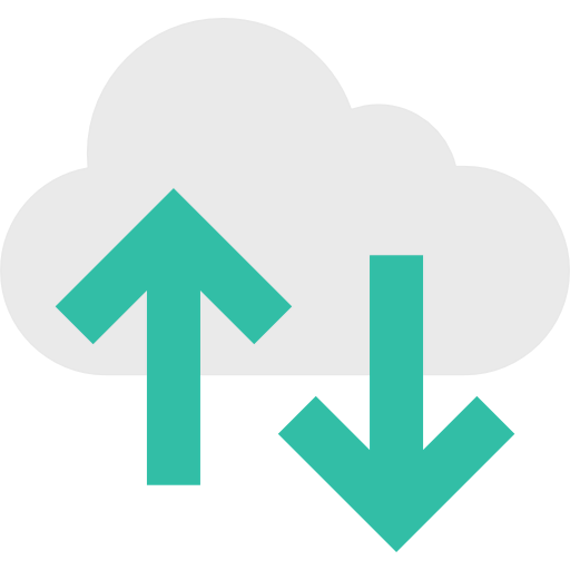 Cloud computing icon