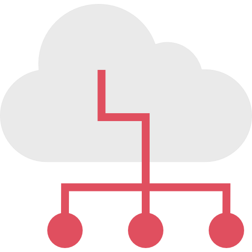 Cloud computing icon