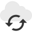 Cloud computing icon 64x64