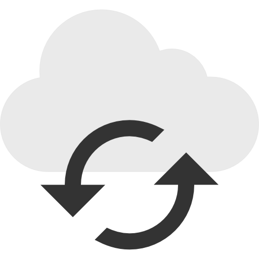 Cloud computing icon