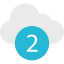 Cloud computing icon 64x64