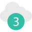 Cloud computing icon 64x64