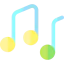 Musical notes icon 64x64