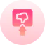 Thumbs down アイコン 64x64