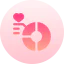 Pie chart icon 64x64