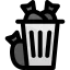 Waste bin icon 64x64
