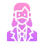 Business woman icon 64x64