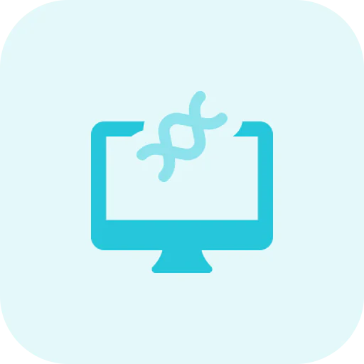 Desktop computer icon