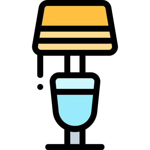 Table lamp icon