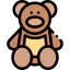 Teddy bear icon 64x64