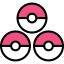 Pokeballs ícono 64x64