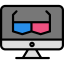 3d glasses アイコン 64x64