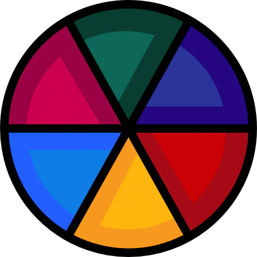 Color wheel icon