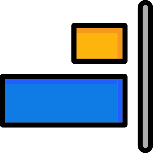 Right align ícono