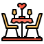 Dinning table icon 64x64