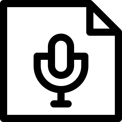 Voice message icon