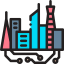 Smart city Ikona 64x64