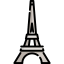 Eiffel tower icon 64x64