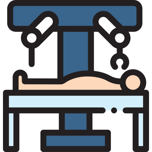 Surgery robot icon