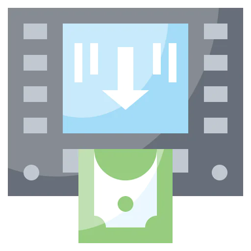 Atm machine icon