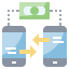 Money transfer icon 64x64