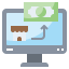 Online shopping icon 64x64