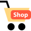 Shopping cart icon 64x64