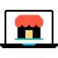 Online shop icon 64x64