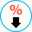 Percentage icon 64x64