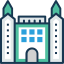 Bratislava castle icon 64x64