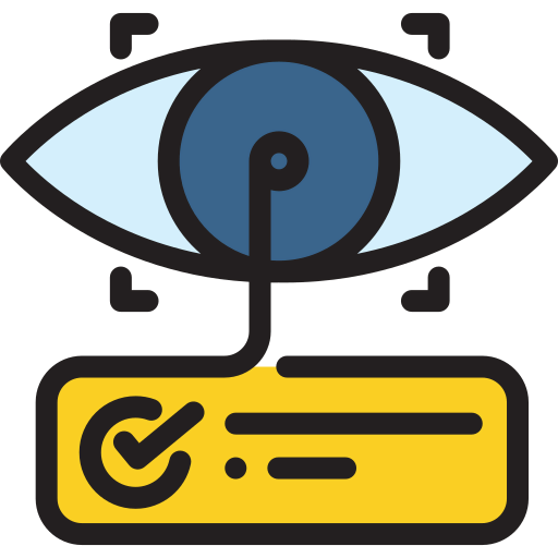 Eye scan icon