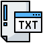 Txt file icon 64x64